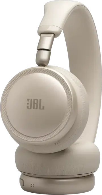 Casca JBL Live 680NC Wireless On-Ear, Culoare Champagne, Anulare Zgomot Adaptivă 2.0, Hi-Res Audio, Sunet Spatial, Baterie 80h, Bluetooth 6.0, Conectare Multi-point