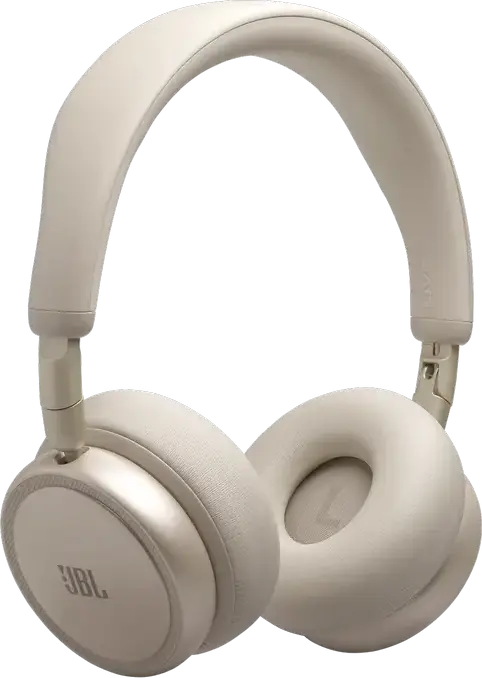 Casca JBL Live 680NC Wireless On-Ear, Culoare Champagne, Anulare Zgomot Adaptivă 2.0, Hi-Res Audio, Sunet Spatial, Baterie 80h, Bluetooth 6.0, Conectare Multi-point