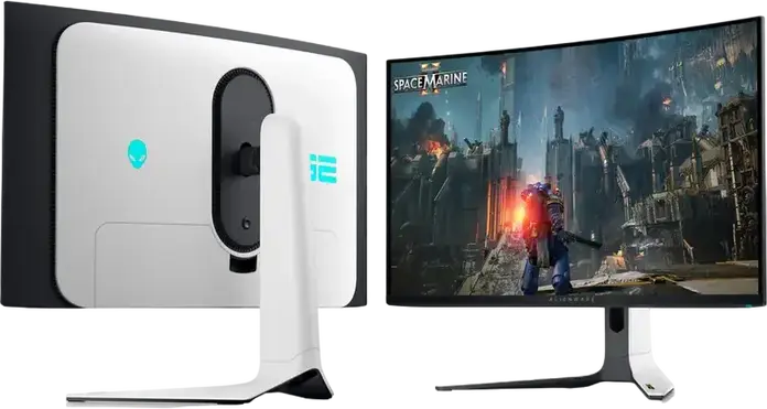 Monitor Gaming Dell Alienware AW3225QF 32" QD-OLED, Rezolutie 4K UHD 3840x2160, 240Hz, 0.03ms GtG, Curbura 1700R, HDR400, NVIDIA G-SYNC Compatible, KVM