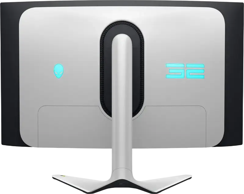 Monitor Gaming Dell Alienware AW3225QF 32" QD-OLED, Rezolutie 4K UHD 3840x2160, 240Hz, 0.03ms GtG, Curbura 1700R, HDR400, NVIDIA G-SYNC Compatible, KVM
