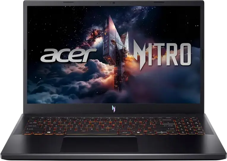 Laptop Gaming Acer Nitro V15 ANV15-52 15.6" FHD IPS 165Hz Intel Core 5 210H 16GB DDR5 512GB SSD NVIDIA GeForce RTX 3050 6GB Linux Obsidian Black