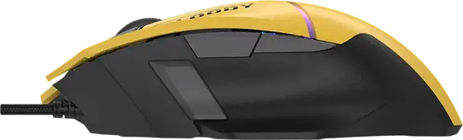 Bloody W95 Ultra Wired Gaming Mouse, Lime, Alpha 20K Sensor, 20,000 CPI, 350 IPS, 40G, 2000Hz Polling Rate, RGB Backlit, 512KB Onboard Memory, Fire Wheel, USB