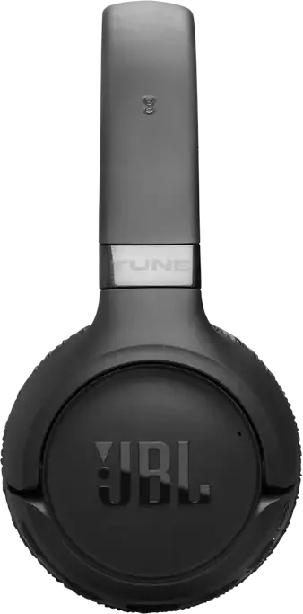 JBL Tune 680NC Wireless/Wired On-Ear Headphones, Black, Adaptive Active Noise Cancelling, Pure Bass Sound, Spatial Sound, 76h Battery, 1.2m Cable, Multipoint Connection