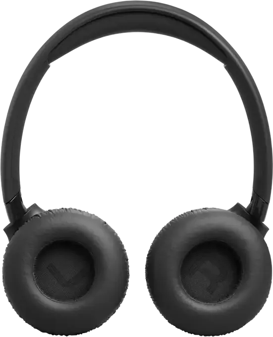 JBL Tune 680NC Wireless/Wired On-Ear Headphones, Black, Adaptive Active Noise Cancelling, Pure Bass Sound, Spatial Sound, 76h Battery, 1.2m Cable, Multipoint Connection