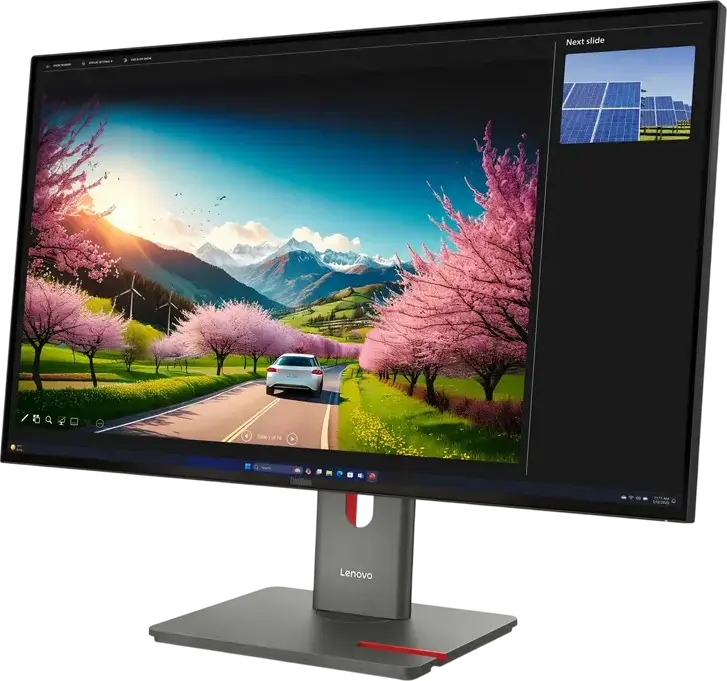 Монитор Lenovo ThinkVision P32UD-40 31.5" 4K UHD IPS, 3840x2160, 120Гц, Thunderbolt 4 140Вт PD, KVM-переключатель, HDR10, 98% DCI-P3, Raven Black