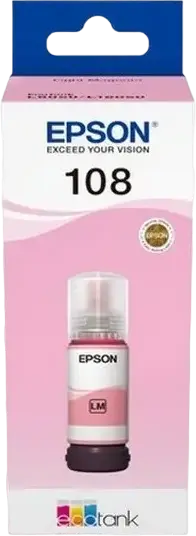 Recipient de cerneală Epson 108 EcoTank, 70ml, Magenta Deschisa
