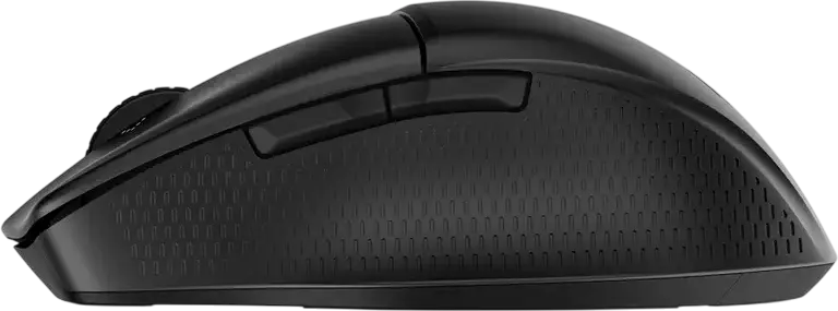 HP 480 Comfort Wireless Mouse 8T6M3AA, Bluetooth 5.3 Optical Sensor 4000 dpi, 7 Programmable Buttons, 4D Tilt Wheel, Multi-Device Connectivity, Color: Black