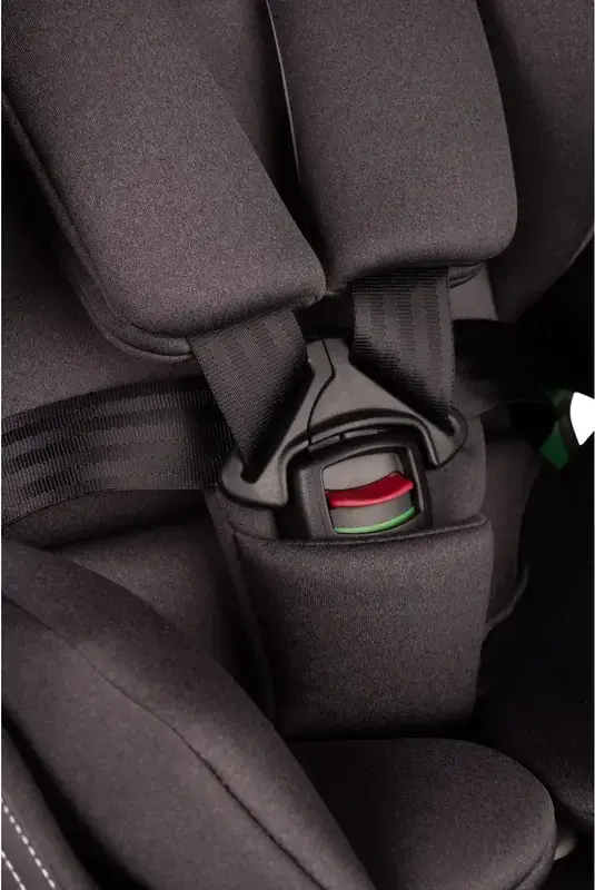 Caretero Fortis i-Size 360 Degree Swivel Car Seat, ISOFIX with Support Leg, ECE R129/02, 40-150 cm, 0-36 kg, 5-Point Harness, Antibacterial Polyester Fabric