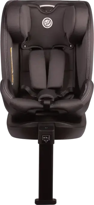 Caretero Fortis i-Size 360 Degree Swivel Car Seat, ISOFIX with Support Leg, ECE R129/02, 40-150 cm, 0-36 kg, 5-Point Harness, Antibacterial Polyester Fabric
