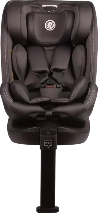 Caretero Fortis i-Size 360 Degree Swivel Car Seat, ISOFIX with Support Leg, ECE R129/02, 40-150 cm, 0-36 kg, 5-Point Harness, Antibacterial Polyester Fabric