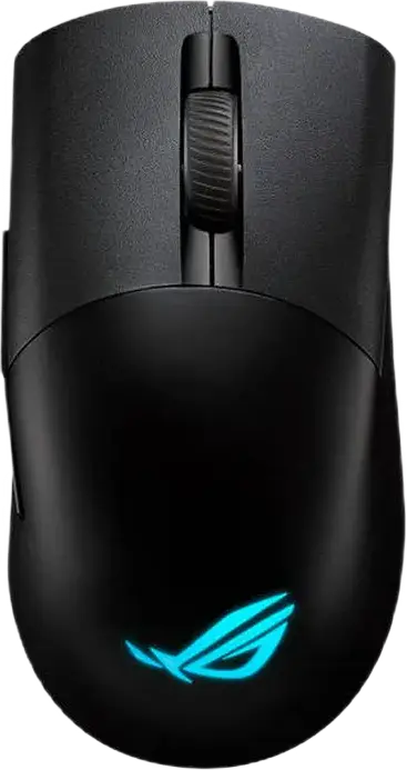 ASUS ROG Keris Wireless AimPoint Gaming Mouse, 36,000 DPI Optical Sensor, Tri-mode Connectivity SpeedNova, 70M Mechanical Switches, RGB AURA Sync, Black