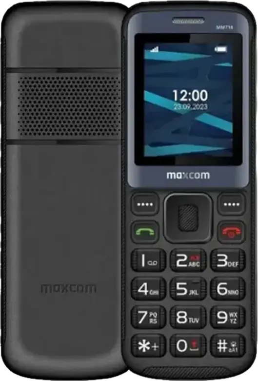 Telefon mobil MaxCom MM718, Negru