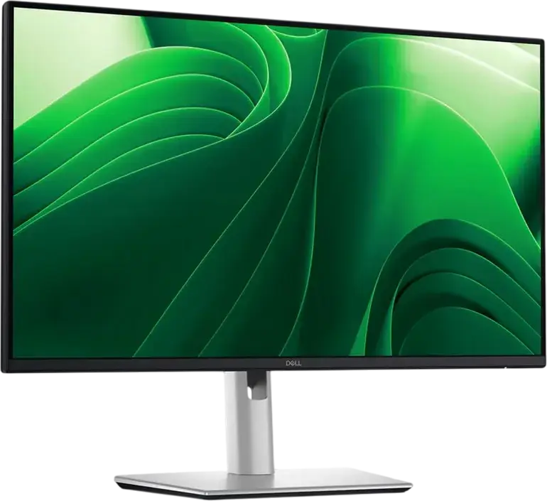 Dell P2425D 23.8" Pro Series Monitor, WQHD 2560x1440 IPS Panel, 100Hz Refresh Rate, USB-C Hub, Height Adjustable Stand, HDMI, DisplayPort, Anti-glare