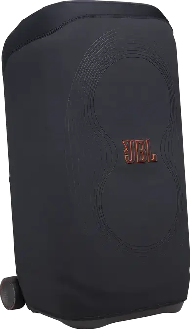 Husa Protectie pentru JBL PartyBox Stage 320, din Neopren Anti-praf si Anti-zgarieturi cu Fermoar si Buzunare Laterale din Plasa, Culoare: Negru, 68 x 34.5 x 39.5 cm