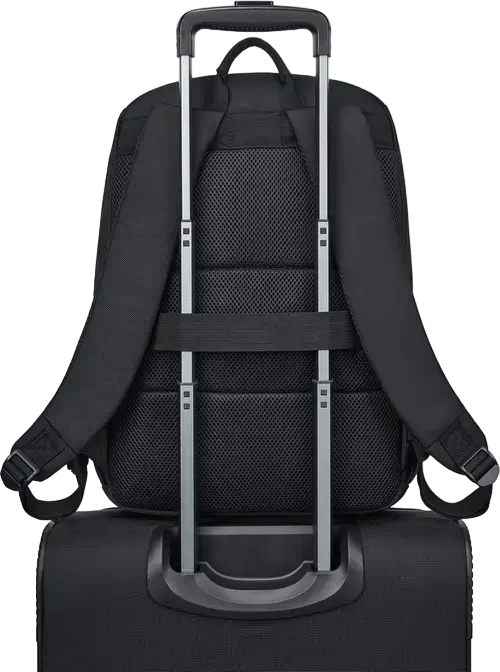 Rivacase 8062 Boboli Laptop Backpack for 15.6-16 inch Laptops, Capacity 15.6-16 Inch, Water-Resistant RPET Polyester, Neoprene Protection, Black