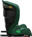 Caretero Nimbus Car Seat Group 2/3, i-Size ECE R129, 15-36 kg, 100-150 cm, 4-12 Years, Isofix and Belt Installation, 11-Position Adjustable Headrest, Dark Green
