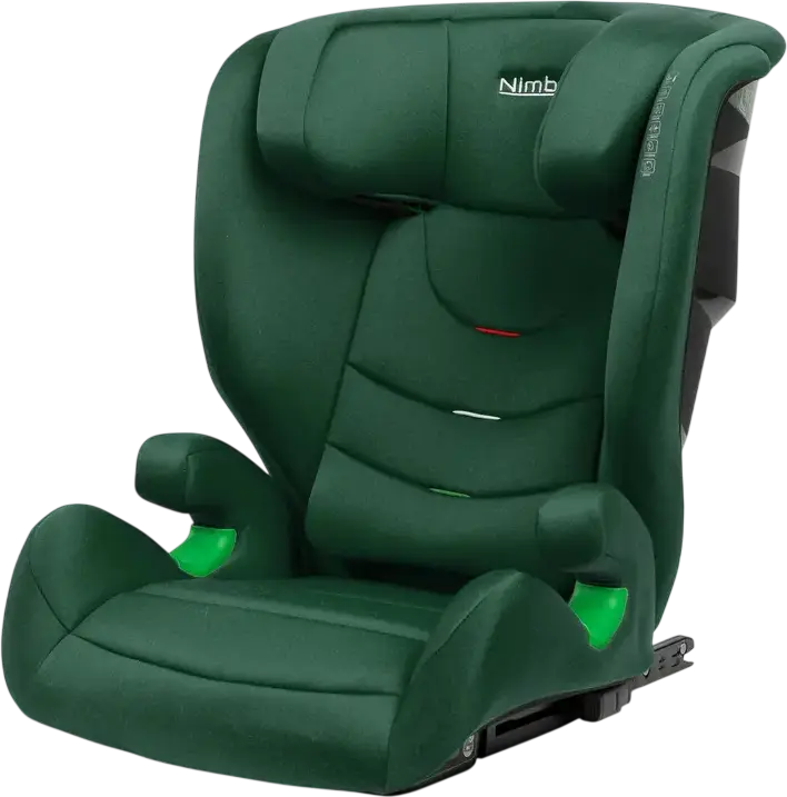 Scaun auto Caretero Nimbus, Grupa 2/3 (15-36 kg), Verde inchis