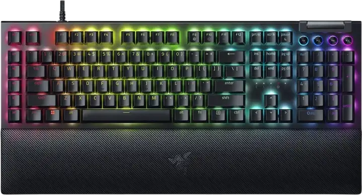 Tastatură Razer BlackWidow V4, Cu fir, Negru