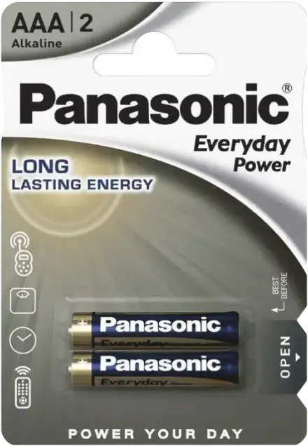 Baterii Panasonic LR03REE, AAA, 2buc.