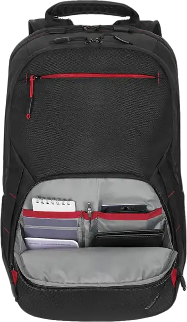 Lenovo ThinkPad Essential Plus Backpack 4X41A30364 for Laptops up to 15.6 inch, 23L Capacity, Eco-friendly rPET & Polyester, Black