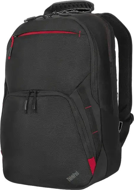 Lenovo ThinkPad Essential Plus Backpack 4X41A30364 for Laptops up to 15.6 inch, 23L Capacity, Eco-friendly rPET & Polyester, Black