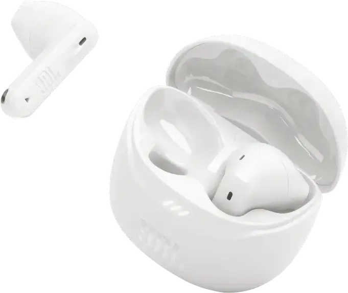 JBL Tune Flex 2 True Wireless Earbuds, White, Adaptive Noise Cancelling ANC, JBL Pure Bass & Spatial Sound, Smart Ambient, 48h Battery, Water & Dust Resistant
