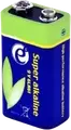 Щелочная батарейка Energenie EG-BA-6LR61-01 9V 6LR61, емкость 500 мАч, одноразовый элемент питания, 1 шт, сертификация CE