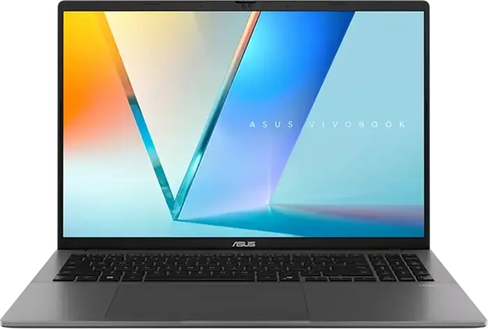 ASUS Vivobook S 16 S3607AA Laptop, Intel Core Ultra 5 325, 16GB DDR5 RAM, 512GB SSD, 16" WUXGA OLED Display, Wi-Fi 6, Aluminum Chassis, Matte Gray, No OS