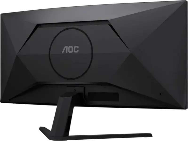 Monitor Curbat Ultrawide AOC CU34B3E 34", WQHD 3440 x 1440, Panou VA, 120Hz, 1ms MPRT, 1500R, HDR10, Adaptive Sync, PbP/PiP, HDMI, DisplayPort, Negru