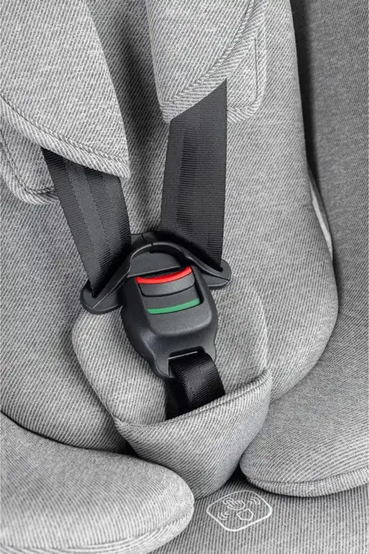 Caretero Lumi i-Size 360 Rotating Car Seat, ECE R129/03, ISOFIX with Support Leg, 0-36 kg, 40-150 cm, 0-12 Years, Memory Foam Fabric, Light Grey