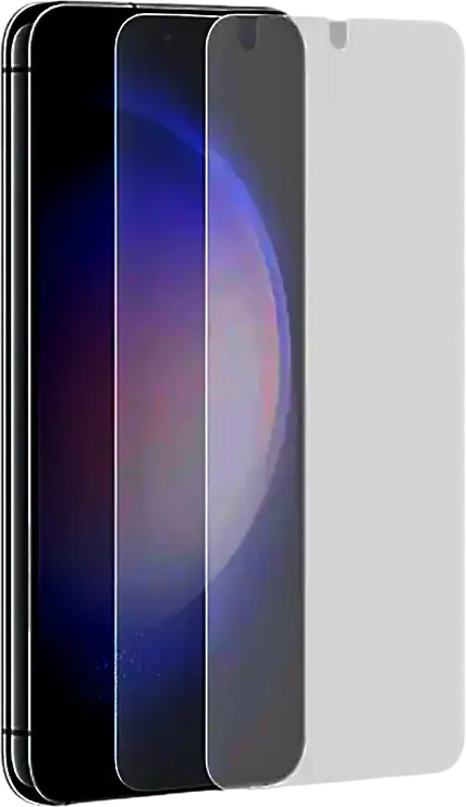 Samsung Galaxy S23 Screen Protector EF-US911, Transparent Finish PET Protection Film with Installation Frame, Anti-Scratch & Fingerprint Coating, Ultrasonic Fingerprint Scanner Compatible