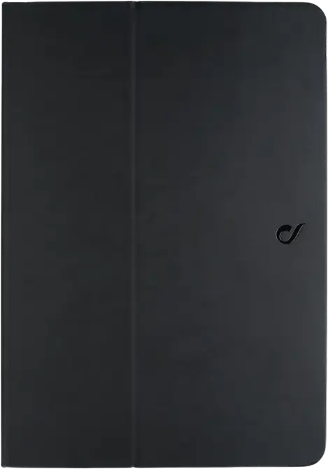 Husă pentru tabletă Cellularline Folio - Galaxy Tab A 8.0 (2019), Piele artificială, Negru