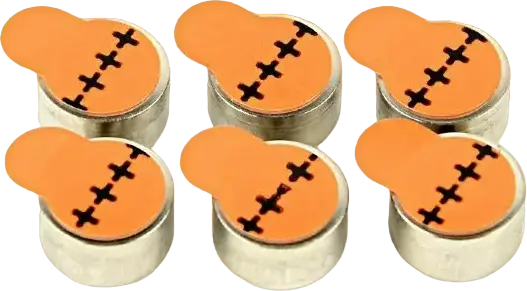 Baterii pentru aparate auditive Energenie EG-BA-ZA13-01 Zinc-Air, 1.4V 255mAh ZA13, nereîncărcabile, 6 bucăți