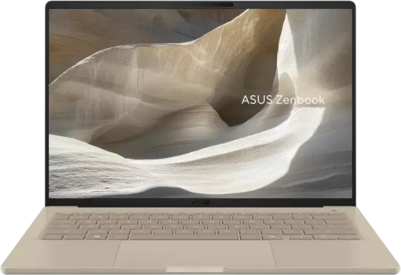 Laptop 14" ASUS Zenbook A14 UX3407NA, Zabriskie Beige, Qualcomm Snapdragon X2 Elite X2E-88-100, 32GB/1024GB, Windows 11 Home
