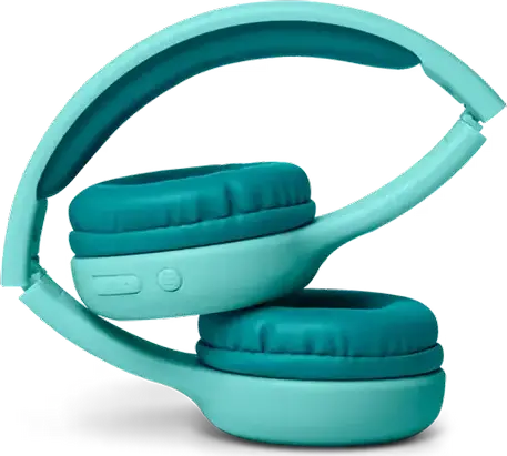Muse M-215 BTB Bluetooth 5.0 Stereo On-Ear Headphones, Wireless / Wired, Closed-back, 40mm Drivers, Built-in Mic, USB-C Charging, Content Sharing Function, Blue