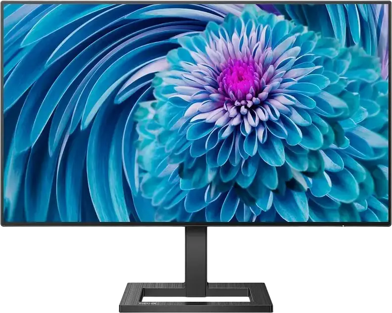 Monitor Philips 275E2FAE 27 inch WQHD, 16:9, Panou IPS, 2560x1440, 75Hz, 1ms MPRT, Design 4-Sided Frameless, Adaptive-Sync, Boxe Integrate, Reglabil Înălțime, Negru