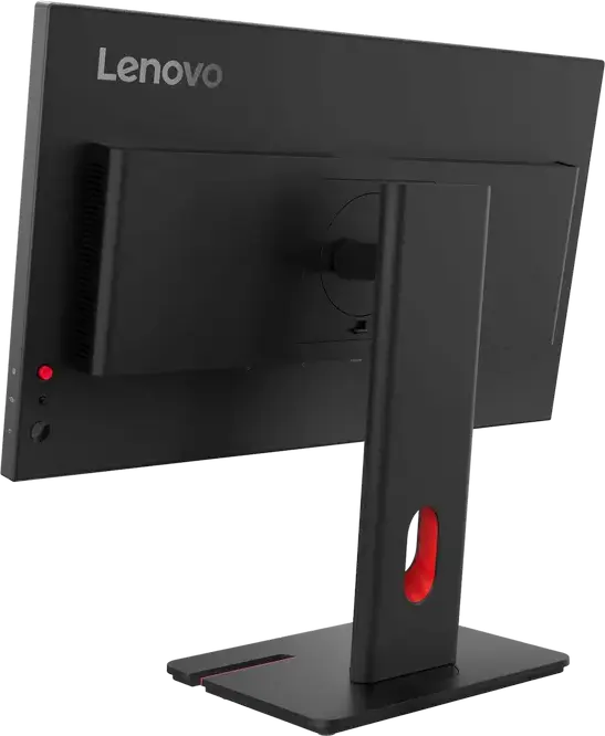 Monitor Lenovo ThinkVision T24d-40 64B9 23.8" FHD IPS, 1920x1080, 120Hz, USB-C PD 100W, Ethernet RJ-45, Suport Reglabil pe Înălțime, Eclipse Black
