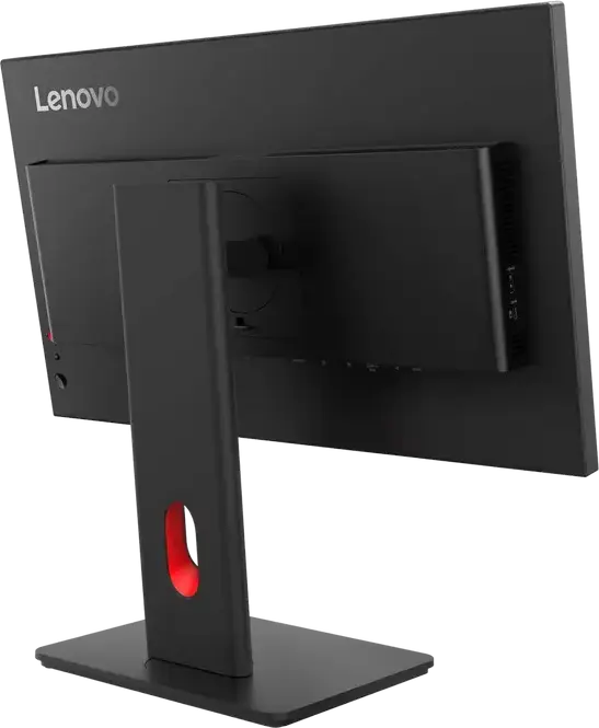Monitor Lenovo ThinkVision T24d-40 64B9 23.8" FHD IPS, 1920x1080, 120Hz, USB-C PD 100W, Ethernet RJ-45, Suport Reglabil pe Înălțime, Eclipse Black