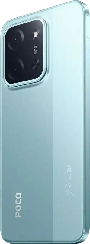 Xiaomi Poco C85 Smartphone - 6.9" IPS LCD 120Hz Display, Mediatek Helio G81 Ultra, 8GB RAM, 256GB Storage, 6000mAh Battery, 33W Fast Charge, 50MP Dual Camera, Android 15 HyperOS 2, IP64