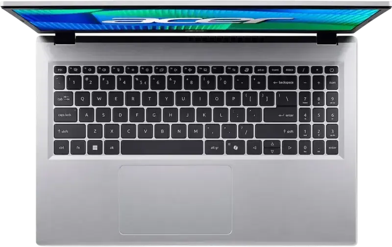 Laptop Acer Aspire Go 16 AG16-71P, Intel Core 9 270H, 16GB RAM DDR5, SSD 512GB NVMe, Ecran 16" WUXGA IPS 120Hz Anti-Glare, Linux eShell, Pure Silver