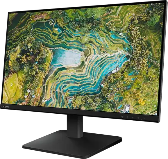 27" Monitor Lenovo L27qe, IPS 2560x1440 WQHD, Negru