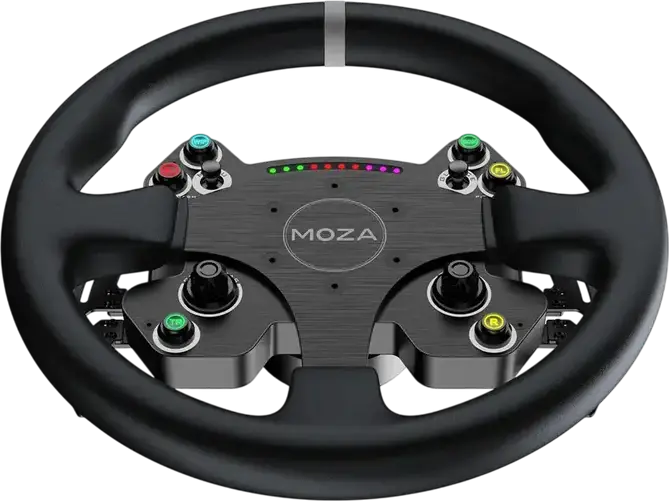 Volan Gaming MOZA CS V2P Steering Wheel, Negru