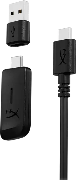 Беспроводная игровая гарнитура HyperX Cloud Flight 2 - Черный, динамики 50 мм, Bluetooth 5.3 и 2.4 ГГц, амбушюры с эффектом памяти, съемный микрофон, RGB, до 150 ч работы, PC PS5 PS4 Switch Mac Mobile