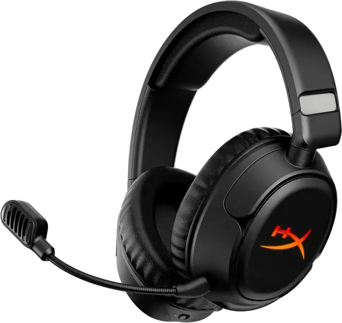 Căști gaming HyperX Cloud Flight 2, Fără fir, Negru