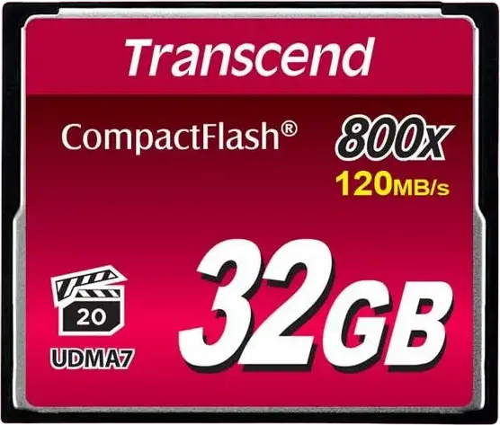 Card de Memorie Transcend CompactFlash 800, 32GB (TS32GCF800)