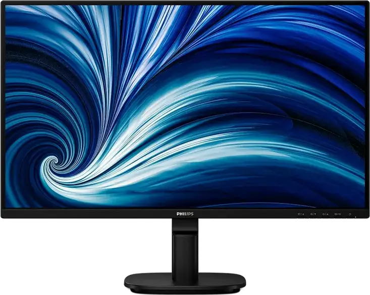 Бизнес-монитор Philips S-Line 24B2N2200 23.8", FHD 1920x1080 IPS, 120Гц, 4мс, HDMI, DisplayPort, VGA, Встроенные динамики, Low Blue Mode, Черный