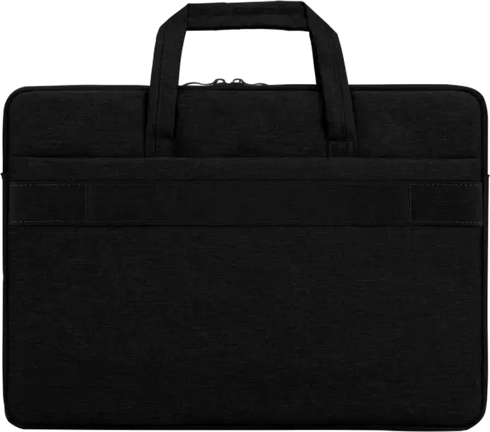 Geanta Laptop Proove Iris pentru laptopuri de pana la 15.6 inch, din Poliester Oxford 300D rezistent la apa, cu interior din catifina moale, Neagra