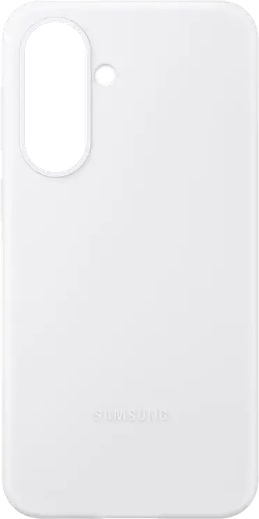 Samsung Galaxy A37 5G Silicone Case - Light Grey Slim Fit Soft-Touch Protective Cover, Durable Flexible Shockproof Shell
