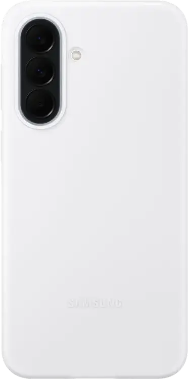 Samsung Galaxy A37 5G Silicone Case - Light Grey Slim Fit Soft-Touch Protective Cover, Durable Flexible Shockproof Shell