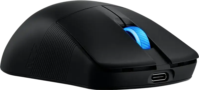 ASUS ROG Harpe Ace Mini Wireless Gaming Mouse, Black, 42,000 DPI ROG AimPoint Pro Sensor, 8,000Hz Polling Rate, ROG 100M Optical Switches, Tri-Mode Connectivity (Bluetooth, Wireless RF)